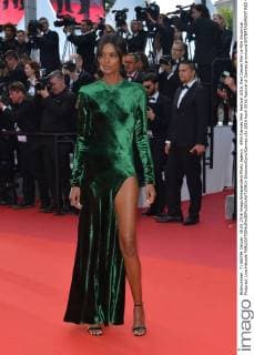 69th Cannes Film Festival 2016, Red Carpet film La Fille Inconnue . Pictured: Liya Kebede  SimonexComi Cannes