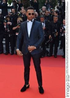69th Cannes Film Festival 2016, Red Carpet film La Fille Inconnue . Pictured: Lewis Hamilton  SimonexComi Cannes