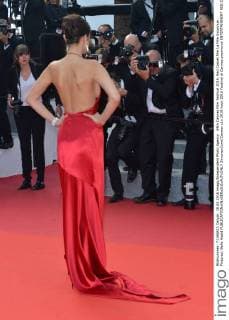 69th Cannes Film Festival 2016, Red Carpet film La Fille Inconnue . Pictured: Bella Hadid  SimonexComi Cannes