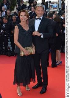 69th Cannes Film Festival 2016, Red Carpet film La Fille Inconnue . Pictured: Mads Mikkelsen, Hanne Jacobsen  SimonexComi Cannes