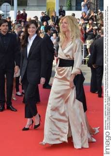 69th Cannes Film Festival 2016, Red Carpet film La Fille Inconnue . Pictured: Chiara Mastroianni, Sandrine Kiberlain  SimonexComi Cannes