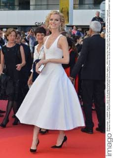 69th Cannes Film Festival 2016, Red Carpet film La Fille Inconnue . Pictured: Eva Herzigova  SimonexComi Cannes