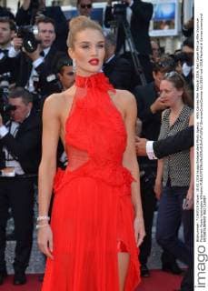 69th Cannes Film Festival 2016, Red Carpet film La Fille Inconnue . Pictured: Rosie Huntington-Whiteley  SimonexComi Cannes