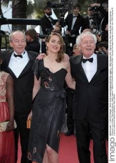 69th Cannes Film Festival 2016, Red Carpet film La fille inconnue . Pictured: Luc & Jean-Pierre Dardenne, Adele Haenel  AlbertoxTerenghi Cannes