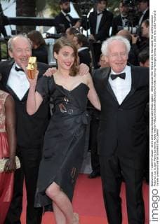 69th Cannes Film Festival 2016, Red Carpet film La fille inconnue . Pictured: Luc & Jean-Pierre Dardenne, Adele Haenel  AlbertoxTerenghi Cannes