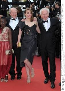 69th Cannes Film Festival 2016, Red Carpet film La fille inconnue . Pictured: Luc & Jean-Pierre Dardenne, Adele Haenel  AlbertoxTerenghi Cannes