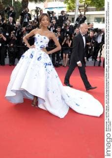 69th Cannes Film Festival 2016, Red Carpet film La fille inconnue . Pictured: Jordan Dunn  AlbertoxTerenghi Cannes