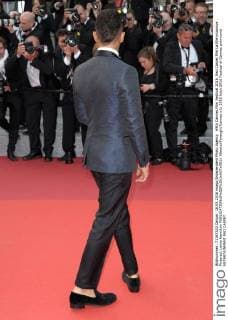 69th Cannes Film Festival 2016, Red Carpet film La fille inconnue . Pictured: Lewis Hamilton  AlbertoxTerenghi Cannes