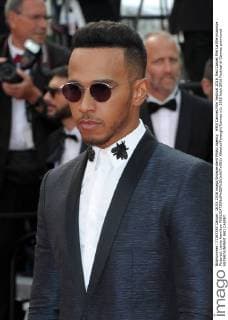 69th Cannes Film Festival 2016, Red Carpet film La fille inconnue . Pictured: Lewis Hamilton  AlbertoxTerenghi Cannes