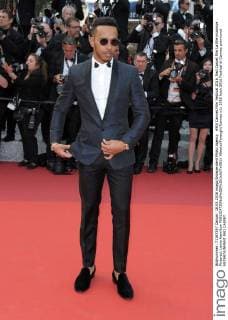 69th Cannes Film Festival 2016, Red Carpet film La fille inconnue . Pictured: Lewis Hamilton  AlbertoxTerenghi Cannes