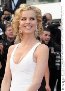 69th Cannes Film Festival 2016, Red Carpet film La fille inconnue . Pictured: Eva Herzigova  AlbertoxTerenghi Cannes