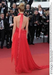 69th Cannes Film Festival 2016, Red Carpet film La fille inconnue . Pictured: Rosie Huntington-Whiteley  AlbertoxTerenghi Cannes