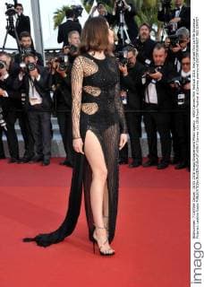 69th Cannes Film Festival 2016, Red carpet film La Fille Inconnue . Pictured: Laetitia Casta  Cannes