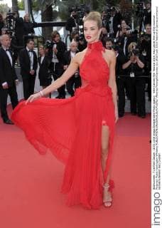 69th Cannes Film Festival 2016, Red Carpet film La fille inconnue . Pictured: Rosie Huntington-Whiteley  AlbertoxTerenghi Cannes