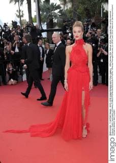 69th Cannes Film Festival 2016, Red Carpet film La fille inconnue . Pictured: Rosie Huntington-Whiteley  AlbertoxTerenghi Cannes