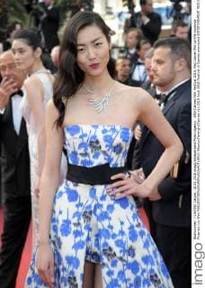69th Cannes Film Festival 2016, Red Carpet film La fille inconnue . Pictured: Liu Wen  AlbertoxTerenghi Cannes
