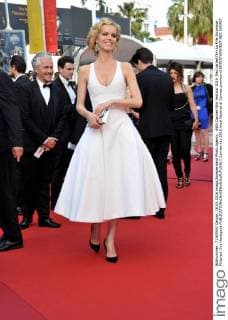 69th Cannes Film Festival 2016, Red carpet film La Fille Inconnue . Pictured: Eva Herzigova  Cannes