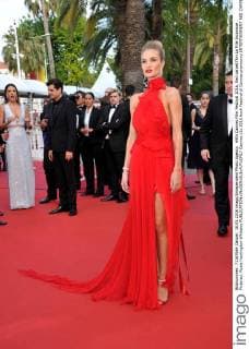 69th Cannes Film Festival 2016, Red carpet film La Fille Inconnue . Pictured: Rosie Huntington-Whiteley  Cannes