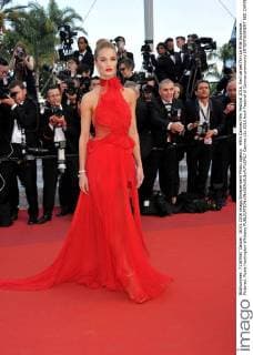69th Cannes Film Festival 2016, Red carpet film La Fille Inconnue . Pictured: Rosie Huntington-Whiteley  Cannes