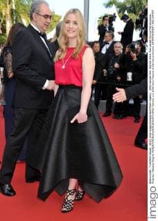 69th Cannes Film Festival 2016, Red carpet film La Fille Inconnue . Pictured: Natasha Reigner  Cannes