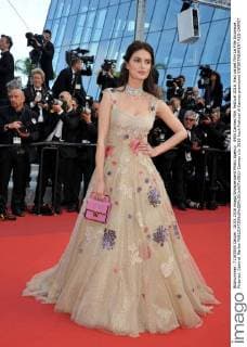 69th Cannes Film Festival 2016, Red carpet film La Fille Inconnue . Pictured: Catrinel Marlon  Cannes