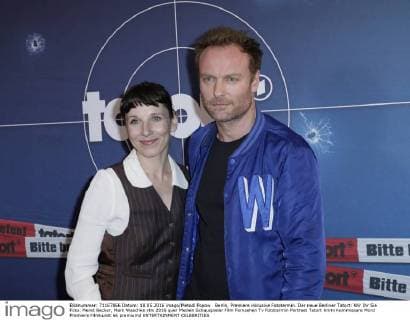 Berlin, Premiere inklusive Fototermin. Der neue Berliner Tatort: Wir Ihr Sie Foto: Meret Becker, Mark Waschke