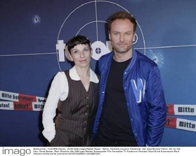 Berlin, Premiere inklusive Fototermin. Der neue Berliner Tatort: Wir Ihr Sie Foto: Meret Becker, Mark Waschke
