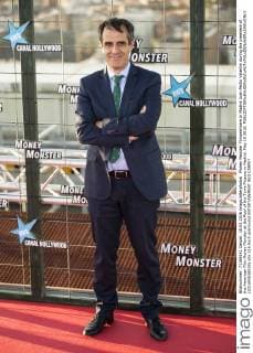 Money Monster Filmpremiere in Madrid Juan Pedro Valentin during the premiere of the American Film Money Monster at the Roof of the Torre Picasso in Madrid. May 18 2016.  (201605018028)