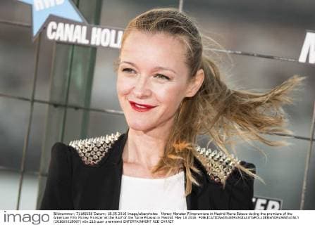 Money Monster Filmpremiere in Madrid Maria Esteve during the premiere of the American Film Money Monster at the Roof of the Torre Picasso in Madrid. May 18 2016.  (201605018067)