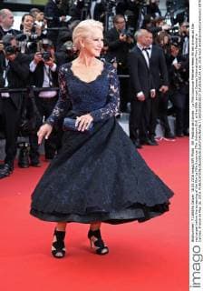69. Festival de Cannes - La Fille Inconnue Premiere Helen Mirren arrives on the red carpet before the screening of the film La Fille Inconnue (The Unknown Girl) at the 69th annual Cannes International Film Festival in Cannes, France on May 18, 2016.  CAN20160518817 DAVIDxSILPA