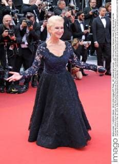 69. Festival de Cannes - La Fille Inconnue Premiere Helen Mirren arrives on the red carpet before the screening of the film La Fille Inconnue (The Unknown Girl) at the 69th annual Cannes International Film Festival in Cannes, France on May 18, 2016.  CAN20160518818 DAVIDxSILPA