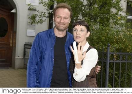 Mark Waschke und Meret Becker bei der Premiere des ARD-Krimis Tatort: Wir - Ihr - Sie im Kino Filmkunst 66. Berlin, 18.05.2016 Foto:xFredericx xFuturexImage