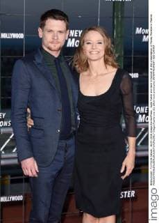 Jodie Foster and Jack O Connell at the presentation of Money Monster in Madrid.  DiegoxPuerta