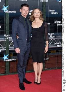 Jodie Foster and Jack O Connell at the presentation of Money Monster in Madrid.  DiegoxPuerta