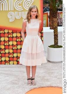 May 19, 2016 - London, London, UK - ANGOURIE RICE attends The Nice Guys UK film premiere. London, UK. London UK  - ZUMAl94_