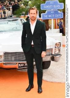 May 19, 2016 - London, London, UK - RYAN GOSLING attends The Nice Guys UK film premiere. London, UK. London UK  - ZUMAl94_