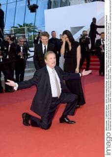 207861 De Rosa-Garcia Starface 2016-05-19 Cannes France 69eme Festival International du Film de Cannes. Montee des marches du film Bacalaureat . 69th International Cannes Film Festival. Red Carpet of Bacalaureat (Graduation) movie. Dafoe, Willem; Colagrande, Giada; Friedkin, William  Copyright: xDexRosa-Garciax xStarfacex STAR_207861_030