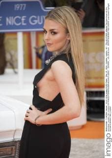 May 19, 2016 - London, London, UK - TALLIA STORM attends The Nice Guys UK film premiere. London, UK. London UK  - ZUMAl94_