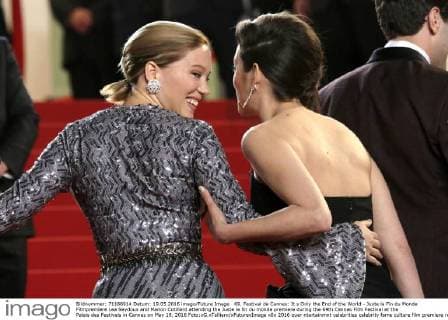 69. Festival de Cannes: It s Only the End of the World - Juste la Fin du Monde Filmpremiere Lea Seydoux and Marion Cotillard attending the Juste la fin du monde premiere during the 69th Cannes Film Festival at the Palais des Festivals in Cannes on May 19, 2016 Foto:xG.xTellierx xFuturexImage