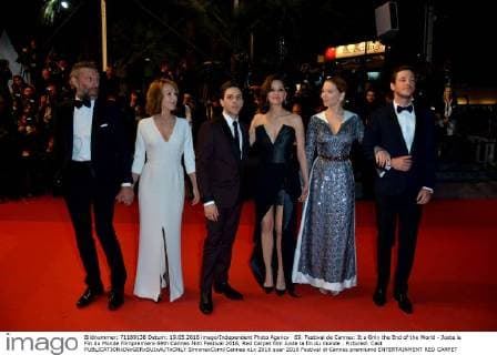 69. Festival de Cannes: It s Only the End of the World - Juste la Fin du Monde Filmpremiere 69th Cannes Film Festival 2016, Red Carpet film Juste la fin du monde . Pictured: Cast  SimonexComi Cannes