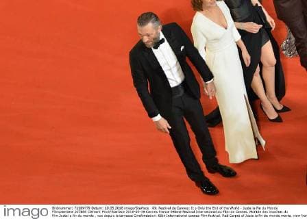 69. Festival de Cannes: It s Only the End of the World - Juste la Fin du Monde Filmpremiere 207866 Clément Prioli Starface 2016-05-19 Cannes France 69ème Festival International du Film de Cannes. Montée des marches du film Juste la fin du monde , vue depuis la terrasse Cinefondation. 69th International cannes Film festival. Red Carpet of Juste la fin du monde movie, view from CineFondation Terrass. Baye, Nathalie; Cassel, Vincent  Copyright: xClémentxPriolix STAR_207866_029