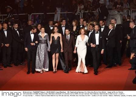 69. Festival de Cannes: It s Only the End of the World - Juste la Fin du Monde Filmpremiere 207868 Serge Arnal Starface 2016-05-19 Cannes France 69th Annual Cannes Film Festival. Red Carpet of the movie « Juste la fin du monde » . 69ème Festival International du film de Cannes. Montée des marches du film « Juste la fin du monde » Baye, Nathalie; Cassel, Vincent; Cotillard, Marion; Ulliel, Gaspard; Seydoux, Léa; Dolan, Xavier  Copyright: xSergexArnalx xStarfacex STAR_207868_035