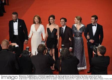 69. Festival de Cannes: It s Only the End of the World - Juste la Fin du Monde Filmpremiere 207868 Serge Arnal Starface 2016-05-19 Cannes France 69th Annual Cannes Film Festival. Red Carpet of the movie « Juste la fin du monde » . 69ème Festival International du film de Cannes. Montée des marches du film « Juste la fin du monde » Baye, Nathalie; Cassel, Vincent; Cotillard, Marion; Ulliel, Gaspard; Seydoux, Léa; Dolan, Xavier  Copyright: xSergexArnalx xStarfacex STAR_207868_042