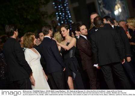 69. Festival de Cannes: It s Only the End of the World - Juste la Fin du Monde Filmpremiere 207867 De Rosa-Garcia Starface 2016-05-19 Cannes France 69ème Festival International du Film de Cannes. Montée des marches du film Juste la fin du monde . 69th International cannes Film festival. Red Carpet of Juste la fin du monde movie. Baye, Nathalie; Cotillard, Marion; Ulliel, Gaspard; Dolan, Xavier  Copyright: xDexRosa-Garciax xStarfacex STAR_207867_026