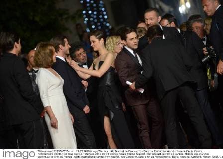 69. Festival de Cannes: It s Only the End of the World - Juste la Fin du Monde Filmpremiere 207867 De Rosa-Garcia Starface 2016-05-19 Cannes France 69ème Festival International du Film de Cannes. Montée des marches du film Juste la fin du monde . 69th International cannes Film festival. Red Carpet of Juste la fin du monde movie. Baye, Nathalie; Cotillard, Marion; Ulliel, Gaspard; Dolan, Xavier  Copyright: xDexRosa-Garciax xStarfacex STAR_207867_027