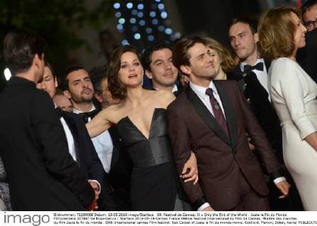 69. Festival de Cannes: It s Only the End of the World - Juste la Fin du Monde Filmpremiere 207867 De Rosa-Garcia Starface 2016-05-19 Cannes France 69ème Festival International du Film de Cannes. Montée des marches du film Juste la fin du monde . 69th International cannes Film festival. Red Carpet of Juste la fin du monde movie. Cotillard, Marion; Dolan, Xavier  Copyright: xDexRosa-Garciax xStarfacex STAR_207867_028