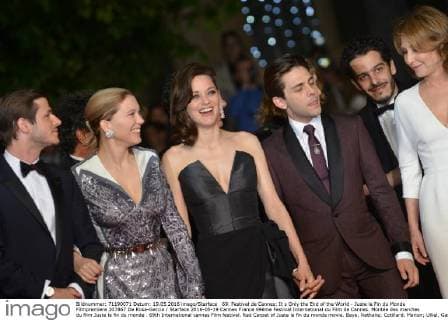 69. Festival de Cannes: It s Only the End of the World - Juste la Fin du Monde Filmpremiere 207867 De Rosa-Garcia Starface 2016-05-19 Cannes France 69ème Festival International du Film de Cannes. Montée des marches du film Juste la fin du monde . 69th International cannes Film festival. Red Carpet of Juste la fin du monde movie. Baye, Nathalie; Cotillard, Marion; Ulliel, Gaspard; Seydoux, Léa; Dolan, Xavier  Copyright: xDexRosa-Garciax xStarfacex STAR_207867_031