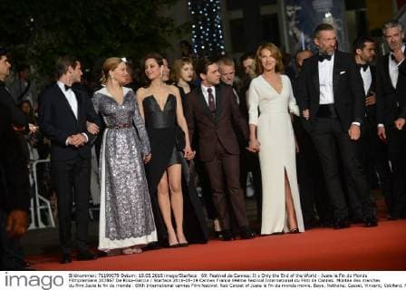 69. Festival de Cannes: It s Only the End of the World - Juste la Fin du Monde Filmpremiere 207867 De Rosa-Garcia Starface 2016-05-19 Cannes France 69ème Festival International du Film de Cannes. Montée des marches du film Juste la fin du monde . 69th International cannes Film festival. Red Carpet of Juste la fin du monde movie. Baye, Nathalie; Cassel, Vincent; Cotillard, Marion; Ulliel, Gaspard; Seydoux, Léa; Dolan, Xavier  Copyright: xDexRosa-Garciax xStarfacex STAR_207867_038
