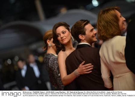 69. Festival de Cannes: It s Only the End of the World - Juste la Fin du Monde Filmpremiere 207867 De Rosa-Garcia Starface 2016-05-19 Cannes France 69ème Festival International du Film de Cannes. Montée des marches du film Juste la fin du monde . 69th International cannes Film festival. Red Carpet of Juste la fin du monde movie. Cotillard, Marion; Dolan, Xavier  Copyright: xDexRosa-Garciax xStarfacex STAR_207867_043