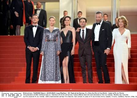 69. Festival de Cannes: It s Only the End of the World - Juste la Fin du Monde Filmpremiere 207867 De Rosa-Garcia Starface 2016-05-19 Cannes France 69ème Festival International du Film de Cannes. Montée des marches du film Juste la fin du monde . 69th International cannes Film festival. Red Carpet of Juste la fin du monde movie. Cassel, Vincent; Cotillard, Marion; Ulliel, Gaspard; Seydoux, Léa; Dolan, Xavier  Copyright: xDexRosa-Garciax xStarfacex STAR_207867_051